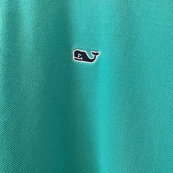 Vineyard Vines men’s Polo Shirt. Size Large. Green - Picture 3 of 4